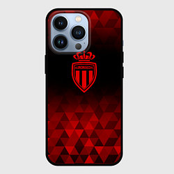 Чехол для iPhone 13 Pro Monaco red poly, цвет: 3D-черный