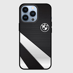 Чехол iPhone 13 Pro BMW sport line geometry steel