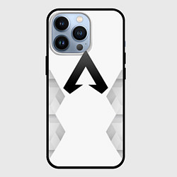 Чехол для iPhone 13 Pro Apex Legends white poly, цвет: 3D-черный