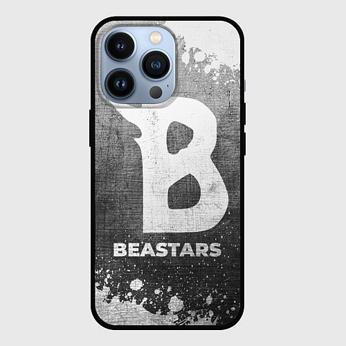 Чехол iPhone 13 Pro Beastars - grey gradient / 3D-Черный – фото 1