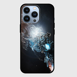 Чехол для iPhone 13 Pro Космическая абстракция астероид, цвет: 3D-черный