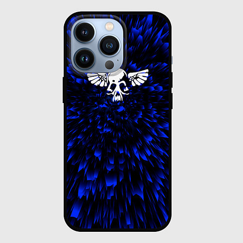 Чехол iPhone 13 Pro Nazareth blue energy / 3D-Черный – фото 1
