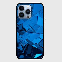 Чехол для iPhone 13 Pro Битая геометрия, цвет: 3D-черный