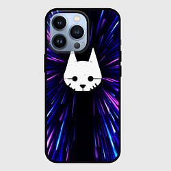 Чехол для iPhone 13 Pro Stray neon energy, цвет: 3D-черный