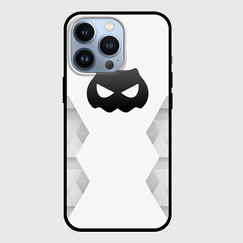 Чехол iPhone 13 Pro DanMachi white poly / 3D-Черный – фото 1