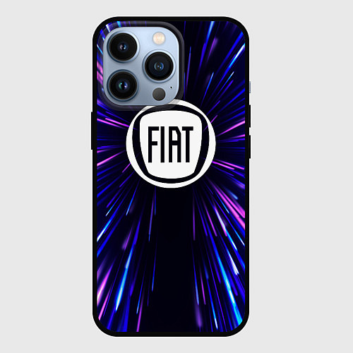 Чехол iPhone 13 Pro Fiat neon energy / 3D-Черный – фото 1