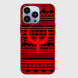 Чехол iPhone 13 Pro Quake winter pattern