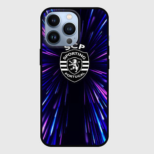 Чехол iPhone 13 Pro Sporting neon energy / 3D-Черный – фото 1