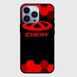 Чехол iPhone 13 Pro Chery - red gradient