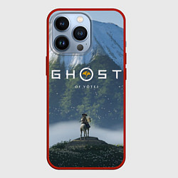 Чехол iPhone 13 Pro Ацу на коне Ghost of Yotei