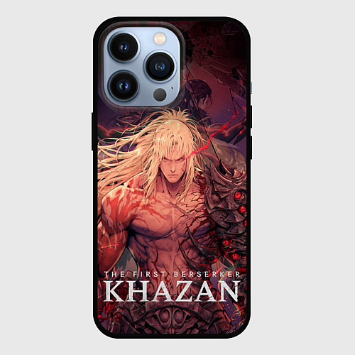 Чехол iPhone 13 Pro Герой The first berserker khazan / 3D-Черный – фото 1