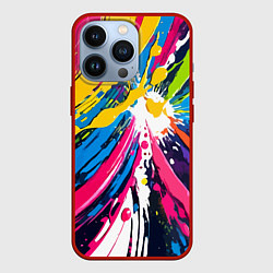 Чехол iPhone 13 Pro Красочная абстракция - экспрессионизм