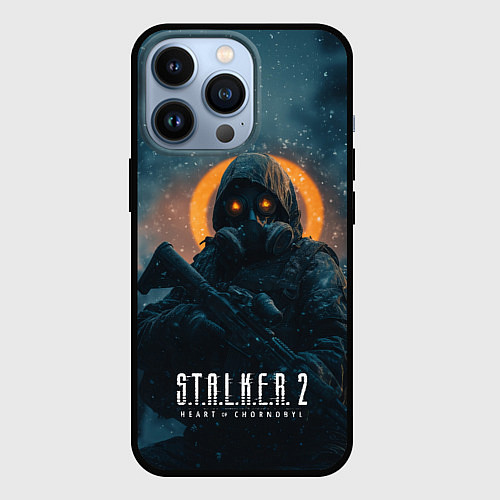 Чехол iPhone 13 Pro Stalker 2 / 3D-Черный – фото 1