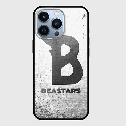 Чехол iPhone 13 Pro Beastars - white gradient / 3D-Черный – фото 1