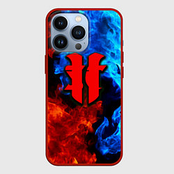 Чехол iPhone 13 Pro Starcraft fire steel