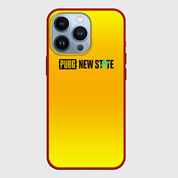 Чехол iPhone 13 Pro PUBG gradient steel