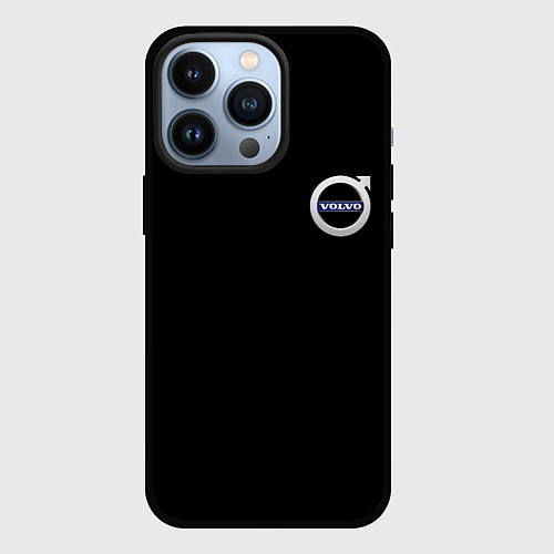 Чехол iPhone 13 Pro Volvo logo auto / 3D-Черный – фото 1