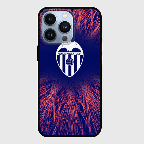 Чехол iPhone 13 Pro Valencia red energy / 3D-Черный – фото 1