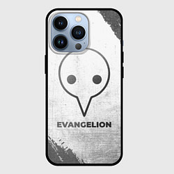 Чехол для iPhone 13 Pro Evangelion - white gradient, цвет: 3D-черный