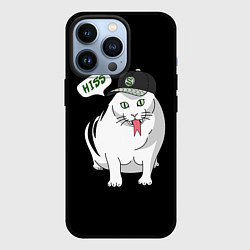 Чехол для iPhone 13 Pro Котозмей - Бендер, цвет: 3D-черный