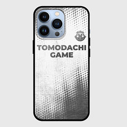 Чехол iPhone 13 Pro Tomodachi Game - white gradient посередине