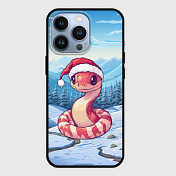 Чехол для iPhone 13 Pro Змея символ 2025 года, цвет: 3D-черный