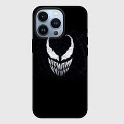 Чехол iPhone 13 Pro Venom face - logo