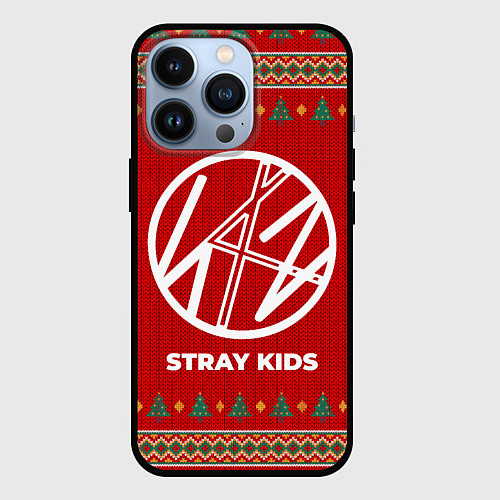 Чехол iPhone 13 Pro Stray Kids new year / 3D-Черный – фото 1