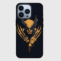 Чехол для iPhone 13 Pro Wolverine - art, цвет: 3D-черный