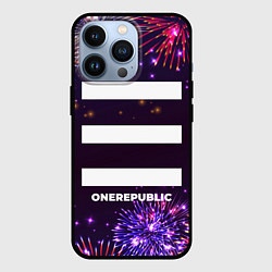 Чехол для iPhone 13 Pro Праздничный OneRepublic, цвет: 3D-черный