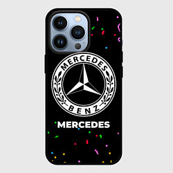 Чехол iPhone 13 Pro Mercedes конфети