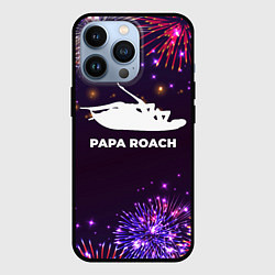 Чехол iPhone 13 Pro Праздничный Papa Roach