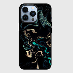 Чехол для iPhone 13 Pro Безумие волн, цвет: 3D-черный