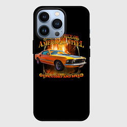 Чехол iPhone 13 Pro Автомобиль Ford Mustang