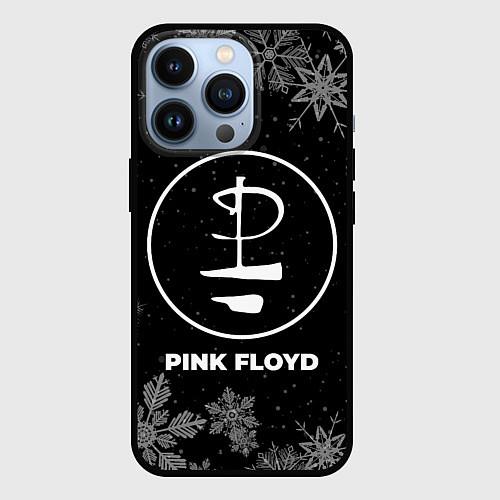 Чехол iPhone 13 Pro Снежный Pink Floyd / 3D-Черный – фото 1