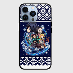 Чехол iPhone 13 Pro Demon slayer sweater