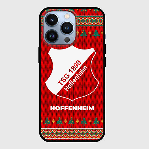 Чехол iPhone 13 Pro Hoffenheim new year / 3D-Черный – фото 1