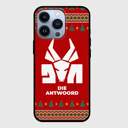 Чехол iPhone 13 Pro Die Antwoord new year / 3D-Черный – фото 1