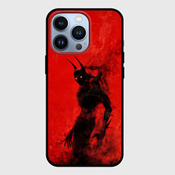 Чехол для iPhone 13 Pro Evil Batman, цвет: 3D-черный