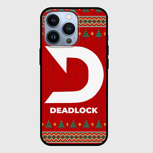 Чехол iPhone 13 Pro Deadlock new year / 3D-Черный – фото 1