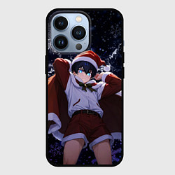 Чехол для iPhone 13 Pro Новогодний Исаги Йоичи - Синяя Тюрьма: Блю лок, цвет: 3D-черный