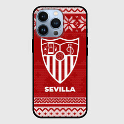 Чехол для iPhone 13 Pro Новогодний Sevilla, цвет: 3D-черный