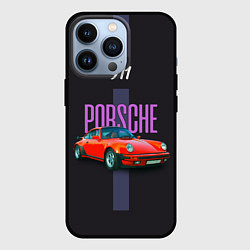 Чехол iPhone 13 Pro Porsche 911 cпортивный немецкий автомобиль