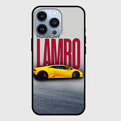 Чехол для iPhone 13 Pro Итальянский гиперкар Lambo Huracan, цвет: 3D-черный