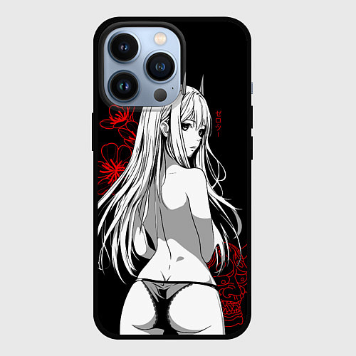 Чехол iPhone 13 Pro Zero Two sexy / 3D-Черный – фото 1