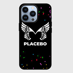 Чехол для iPhone 13 Pro Placebo конфети, цвет: 3D-черный