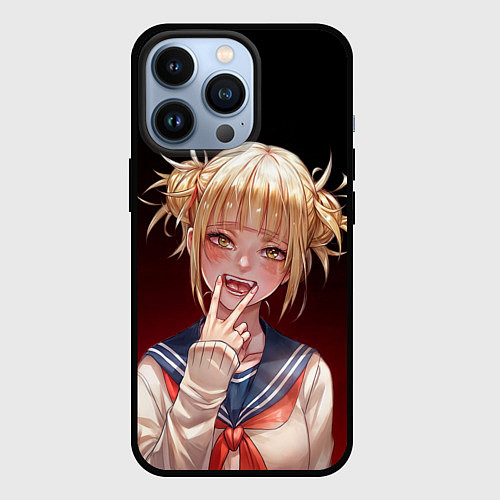 Чехол iPhone 13 Pro Himiko Toga league of villains / 3D-Черный – фото 1