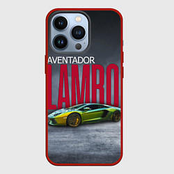 Чехол iPhone 13 Pro Итальянский гиперкар Lambo Aventador