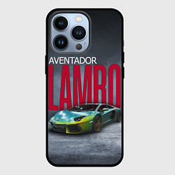 Чехол iPhone 13 Pro Lamborghini Aventador