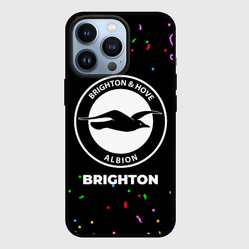 Чехол iPhone 13 Pro Brighton конфети / 3D-Черный – фото 1